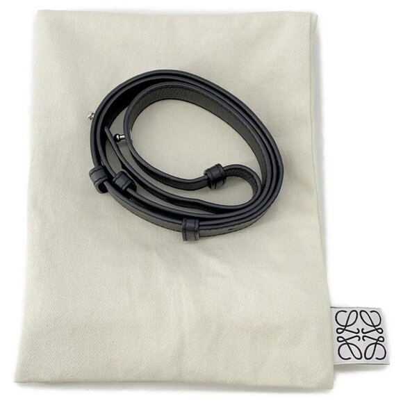 LOEWE hammock Size compact Leather Black A538H13X10 - Picture 14 of 14